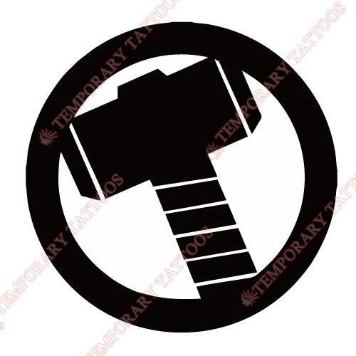 Thor Customize Temporary Tattoos Stickers NO.320